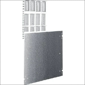 HAGER UZ32M3 Montageplatte fuer Schaltschrank/Gehause 444 mm