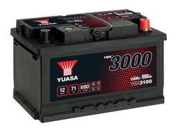 Yuasa Autobatterie YBX3100 12V 71Ah 650A (YBX3000 Serie)