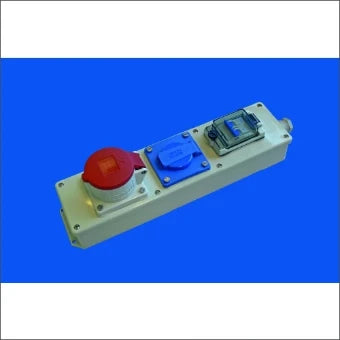 HATEHA 12.909.002 CEE-contactdoos combinatie (IEC 60309) 107 mm