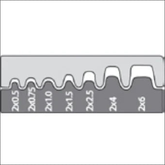 HAUPA 211676/E Persinzetstuk voor perstang kabelschoen-verbinder, adereindhuls, schermaansl.