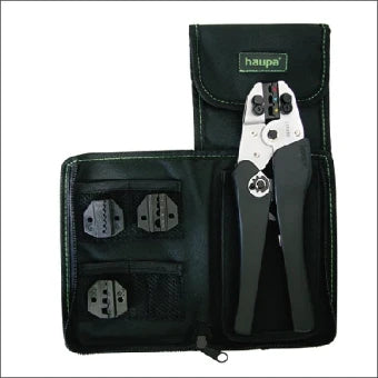 HAUPA 211692 Presszange Kabelschuhe/-Verbinder, Aderendhuelsen, Schirmanschluss