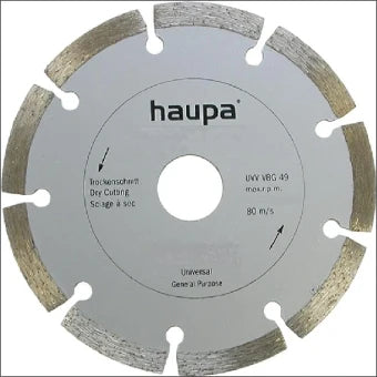 HAUPA 230701 Diamant slijp-/snijschijf