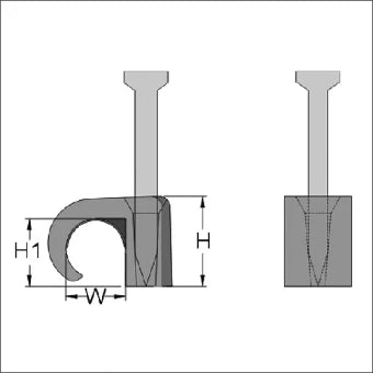 HAUPA 262220 Spijkerclip