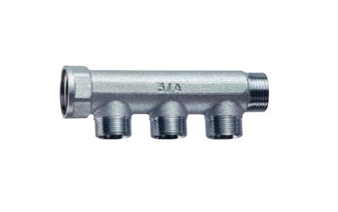 Far Modulverteiler 3/4" 2-WEGE verchromt 330034