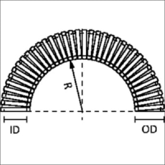 HELLERMANN 166-11505 Kunststof geribde kabelbeschermslang
