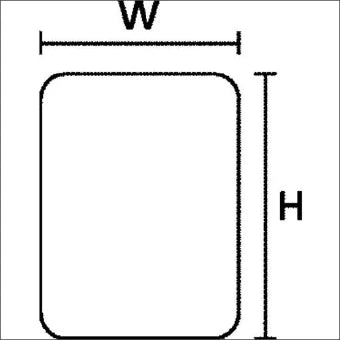 HELLERMANN 594-41101 Tekststrookblad 6.35 mm