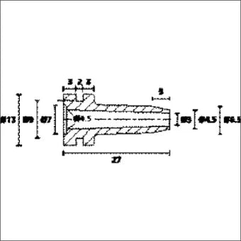 HELLERMANN 632-01070 Kabeldoorvoertule