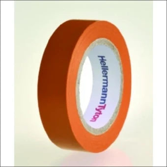 HELLERMANN 710-00110 HTAPE-FLEX15-15x10-PVC-OG (10) Zelfklevende tape