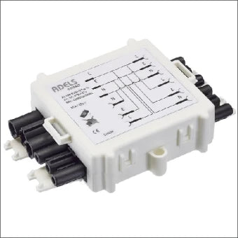ADELS 1805280 Kompaktverteiler fuer steckbare Gebaeudeinstallation 130 mm
