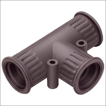 FLEXA 843689 Hulpstuk fuer geribde kunststof kabelbeschermslang