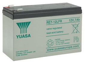 Yuasa RE7-12LFR Bleiakku mit 12 V und 7 Ah