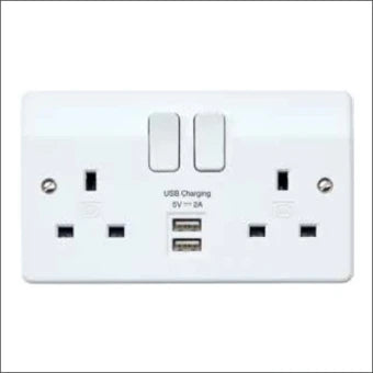 K2744WHI K2744WHI Schakelaar/Steckdose combinatie