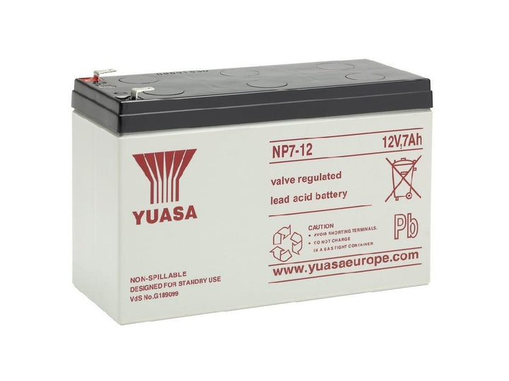 Yuasa Bleiakku mit 12V und 4Ah - NP4-12
