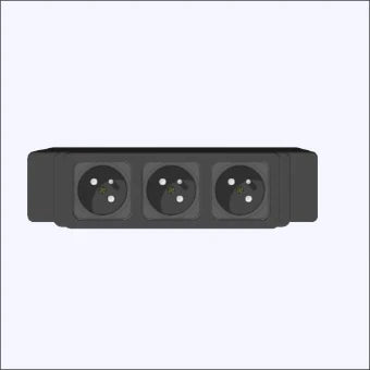 AH MEYER 2N80G03053 Contactdooscombinatie