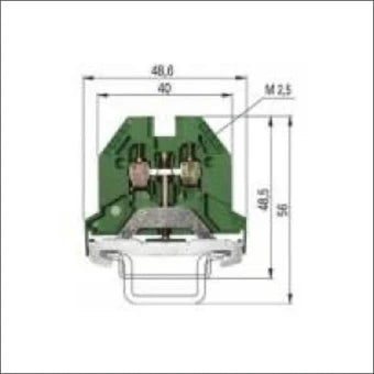 WIELAND 56.503.9055.0 AardReihenklemme 5 mm