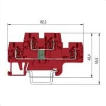 WIELAND 56.703.8255.5 ComponentenReihenklemme 5 mm