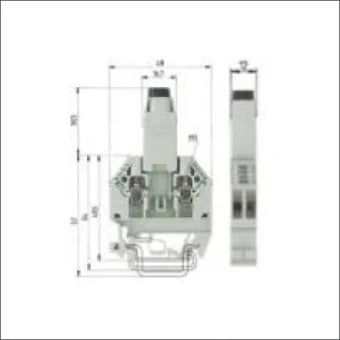 WIELAND 57.504.1655.0 ZekeringsReihenklemme 12 mm