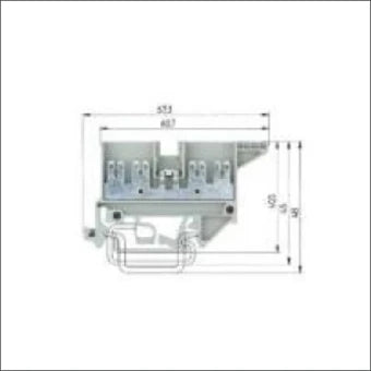 WIELAND 57.504.6255.0 Durchgangsreihenklemme 6 mm