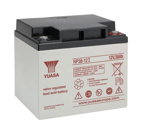 Yuasa NP65-12I Bleiakku 12V 65Ah - VdS-zertifiziert, wartungsfrei und leistungsstark