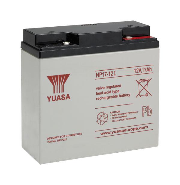 Yuasa NP65-12I Bleiakku 12V 65Ah - VdS-zertifiziert, wartungsfrei und leistungsstark