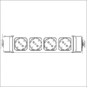 AH MEYER M48TG03053 Contactdooscombinatie