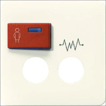 JUNG 071A Bedienelement / Zentralplatte Schalterprogramm 67 mm