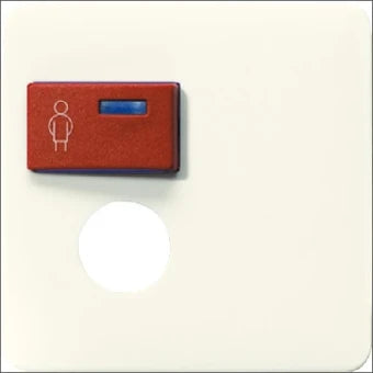 JUNG 071B Bedienelement / Zentralplatte Schalterprogramm 67 mm
