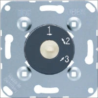 JUNG A1541CH Bedienelement / Zentralplatte Schalterprogramm 55 mm