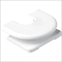 JUNG CD582AWW Aufputzgehaeuse Unterputz-Schalterprogramm 85 mm