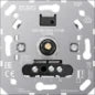 JUNG LS995KO5SW Bedienelement / Zentralplatte Schalterprogramm 70 mm