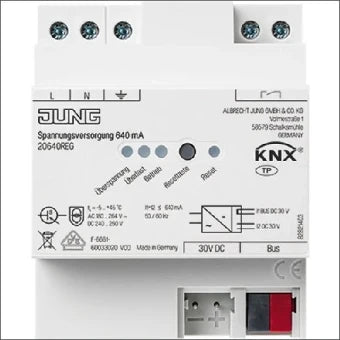 JUNG 20640REG Voedingseenheid bussysteem 72 mm