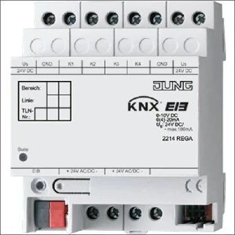 JUNG 2214REGA Analoge ingang bussysteem