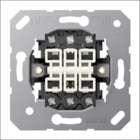JUNG A593BFCH Bedienelement / Zentralplatte Schalterprogramm 55 mm
