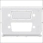 JUNG CD554WW Bauteil / Zentralplatte Kommunikations-Schalterprogramm