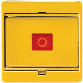 JUNG 561GLGE Bedienelement / Zentralplatte Schalterprogramm 67 mm