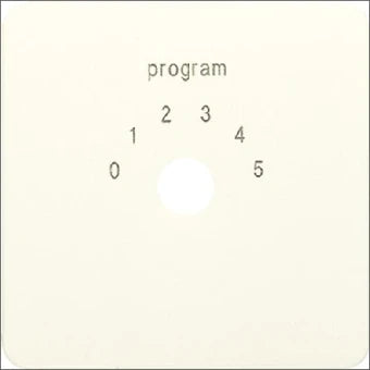 JUNG 594-9 Bauteil / Zentralplatte Kommunikations-Schalterprogramm