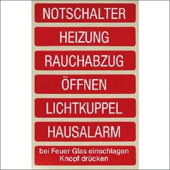 JUNG 60FO Indicatiemateriaal Schalterprogramm