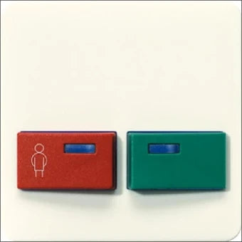 JUNG 642B-1 Bedienelement / Zentralplatte Schalterprogramm 67 mm