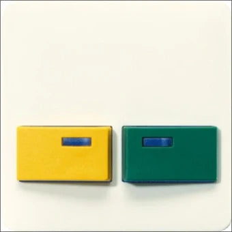 JUNG 642E Bedienelement / Zentralplatte Schalterprogramm 67 mm