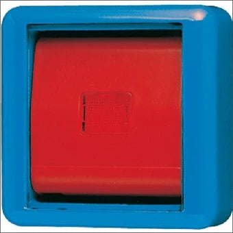 JUNG 860WGLBL Bedienelement / Zentralplatte Schalterprogramm