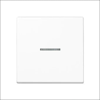 JUNG A590BFKO5WW Bedienelement / Zentralplatte Schalterprogramm 55 mm