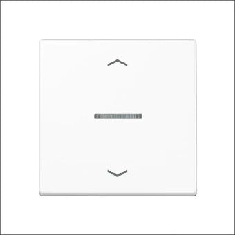 JUNG A590BFKO5PWW Bedienelement / Zentralplatte Schalterprogramm
