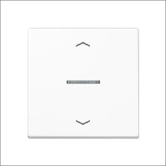 JUNG A590KO5PWW Bedienelement / Zentralplatte Schalterprogramm