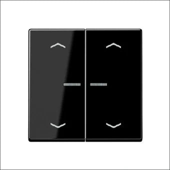 JUNG A595BFKO5MPSW Bedienelement / Zentralplatte Schalterprogramm