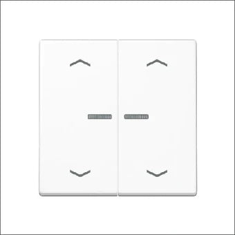 JUNG A595BFKO5MPWW Bedienelement / Zentralplatte Schalterprogramm