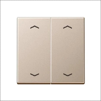 JUNG A595MPCH Bedienelement / Zentralplatte Schalterprogramm