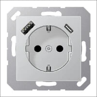 JUNG AF581BFAL Abdeckrahmen Schalterprogramm 10 mm