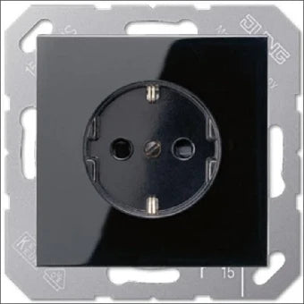 JUNG A1520BFKIPLSW Bedienelement / Zentralplatte Schalterprogramm 55 mm