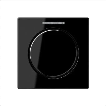 JUNG A1540KO5SW Bedienelement / Zentralplatte Schalterprogramm 55 mm