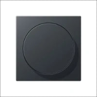 JUNG A595BFPANM Bedienelement / Zentralplatte Schalterprogramm 55 mm